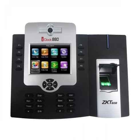 Buy ZKTeco iClock880 Fingerprint Time Attendance & Access Control Terminal at cheap price